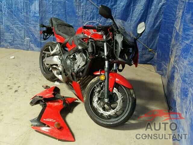 HONDA CBR CYCLE 2015 - MLHRC7405F5100637