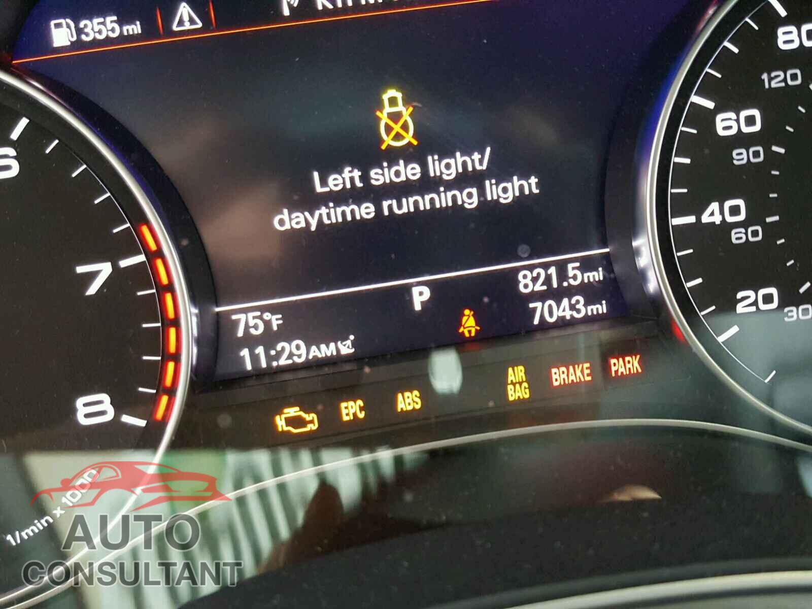 AUDI A6 2017 - WAUC8AFC2HN053047