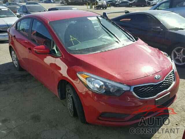 KIA FORTE 2016 - KNAFK4A60G5481151