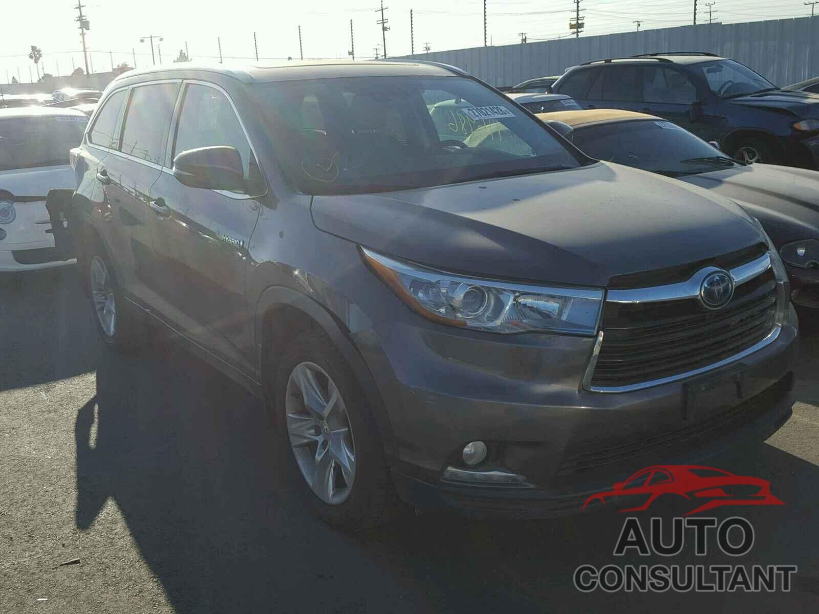TOYOTA HIGHLANDER 2015 - 5TDDCRFH9FS010249
