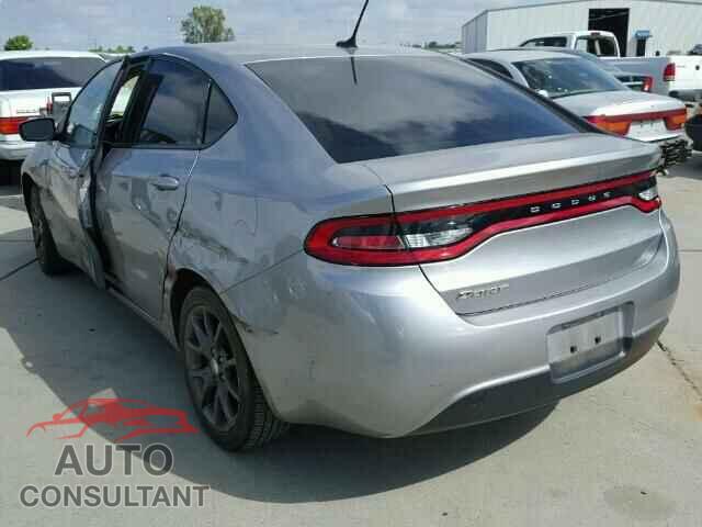 DODGE DART 2015 - 1C3CDFAAXFD346591