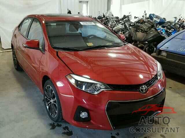 TOYOTA COROLLA 2016 - 2T1BURHE4GC603129
