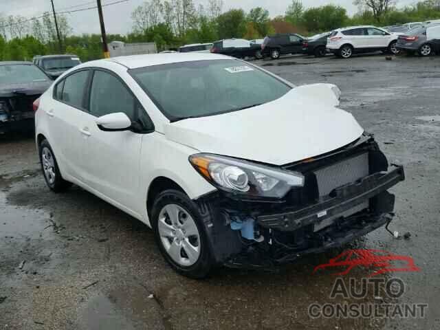 KIA FORTE 2016 - KNAFK4A66G5615662