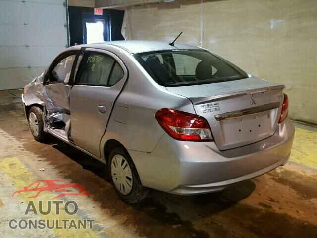 MITSUBISHI MIRAGE 2017 - ML32F3FJ5HHF08752