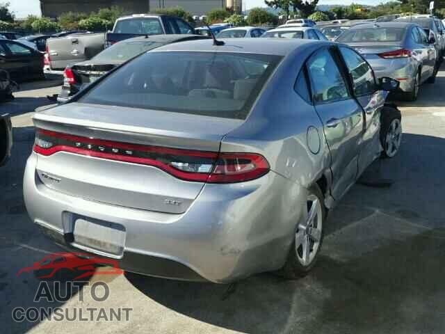 DODGE DART 2015 - 1C3CDFBB8FD222245