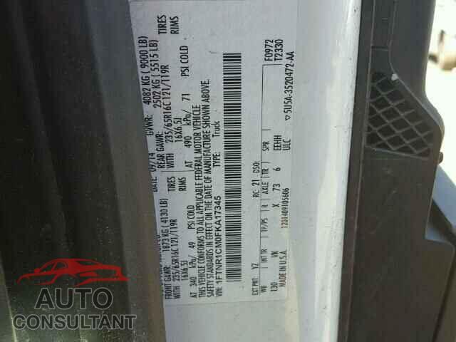 FORD TRANSIT CO 2015 - 1FTNR1CM0FKA17345