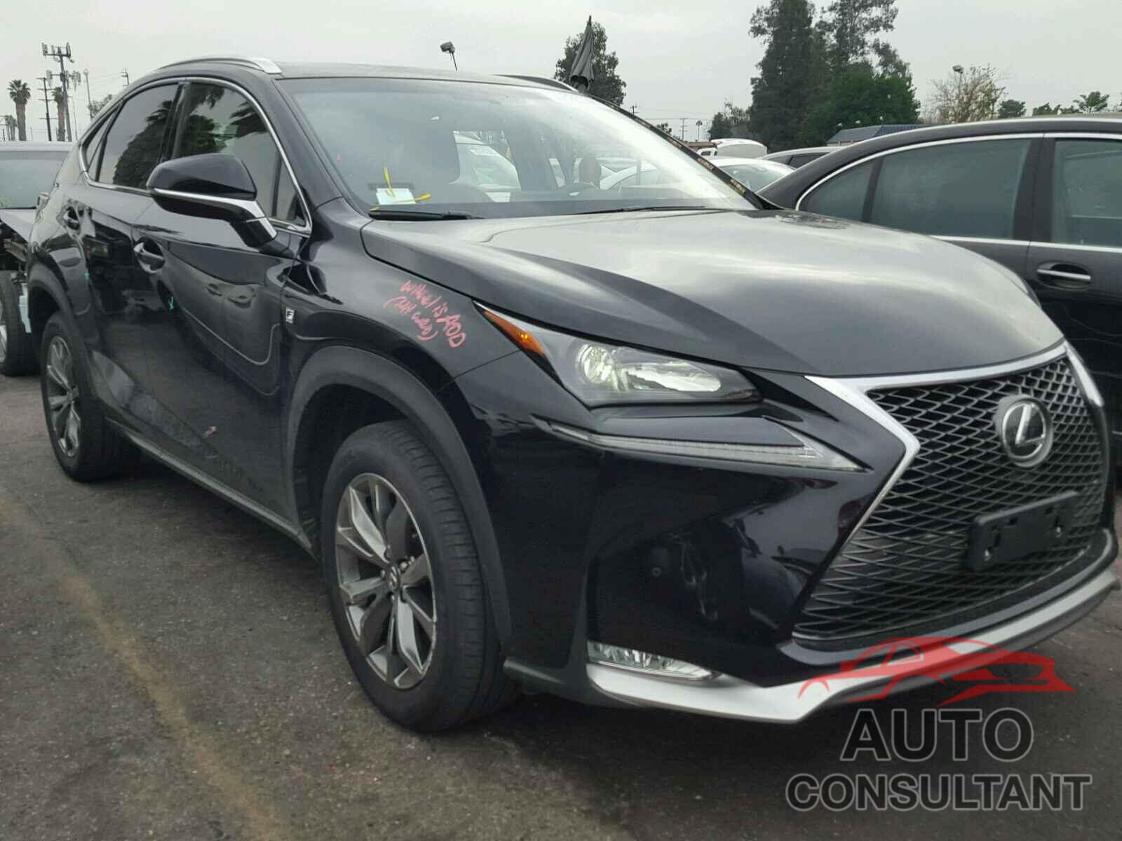 LEXUS NX 2016 - JTJYARBZ6G2035539