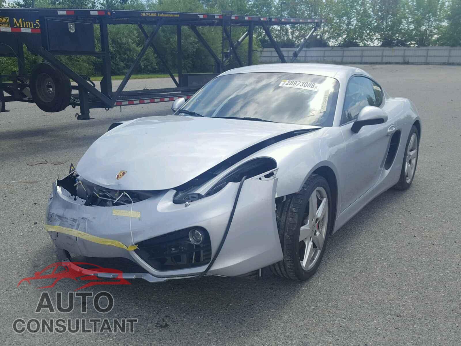 PORSCHE CAYMAN 2016 - WP0AB2A82GK185536