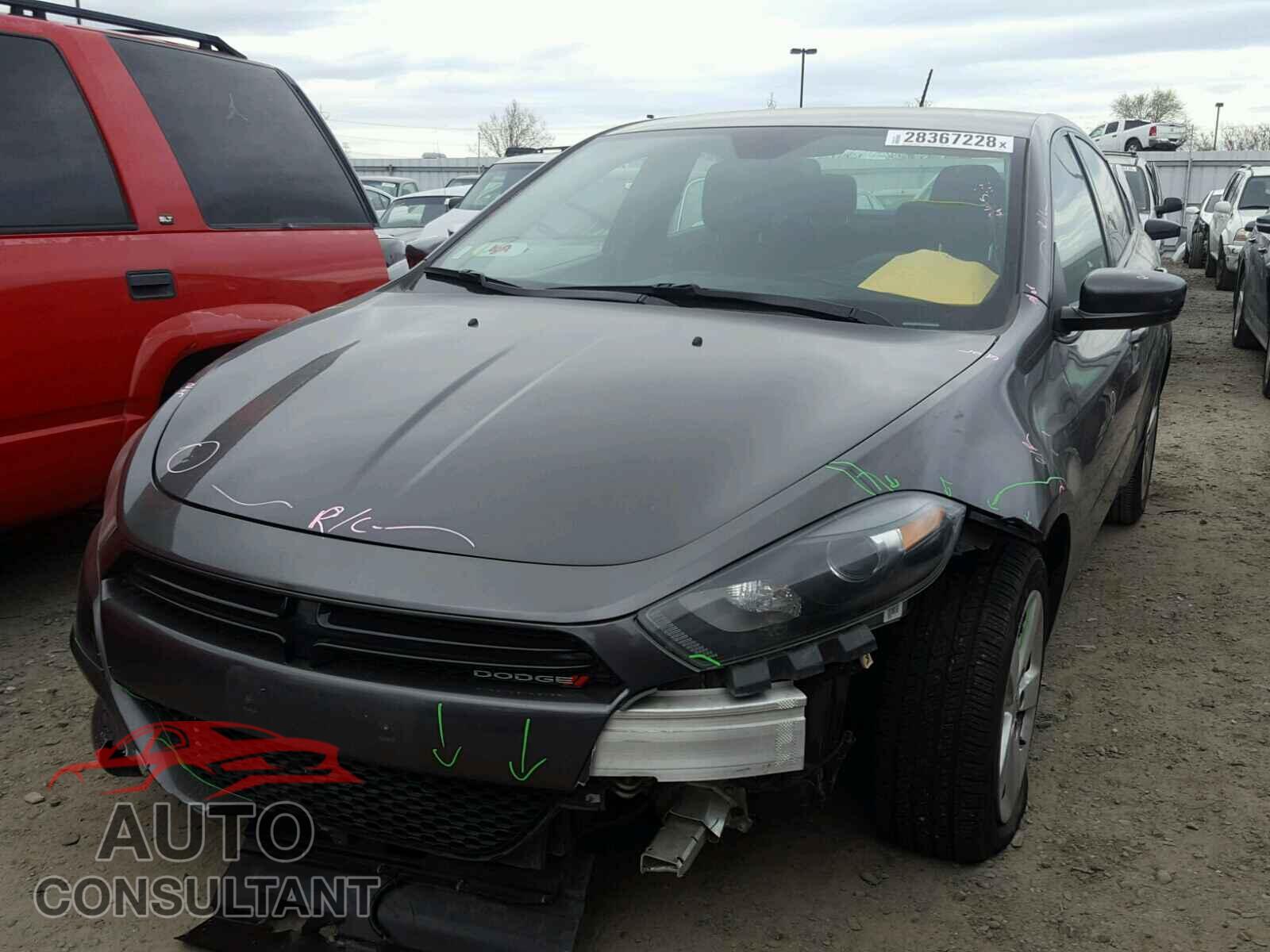 DODGE DART 2015 - 1C3CDFBB3FD222332