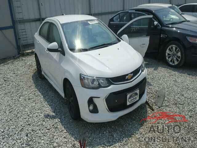 CHEVROLET SONIC 2017 - 1G1JF5SB2H4105473