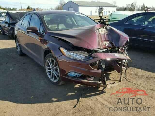 FORD FUSION 2017 - 3FA6P0T90HR177956