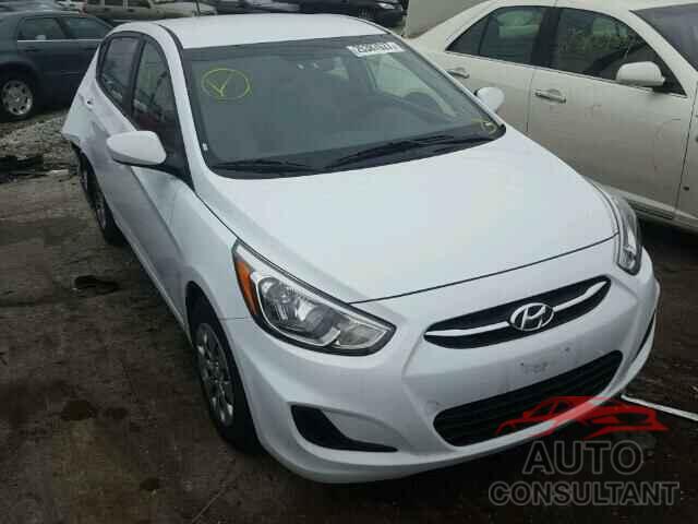 HYUNDAI ACCENT 2017 - KMHCT5AE4HU326329