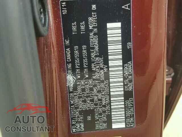 LEXUS RX450 2015 - 2T2BC1BA6FC005435