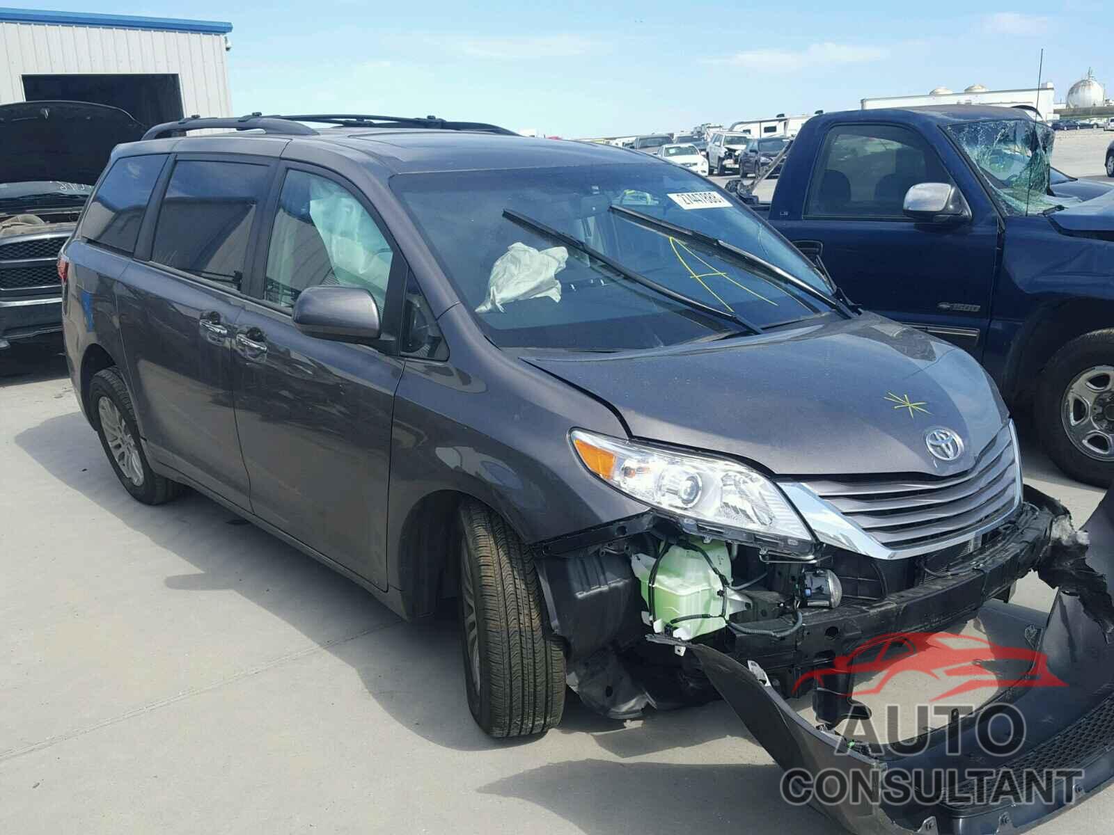 TOYOTA SIENNA 2017 - 5TDYZ3DC4HS850575