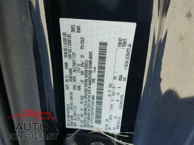 FORD F150 2015 - 1FTEX1EP3FFC81486