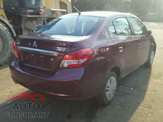 MITSUBISHI MIRAGE 2017 - ML32F3FJ6HHF19629