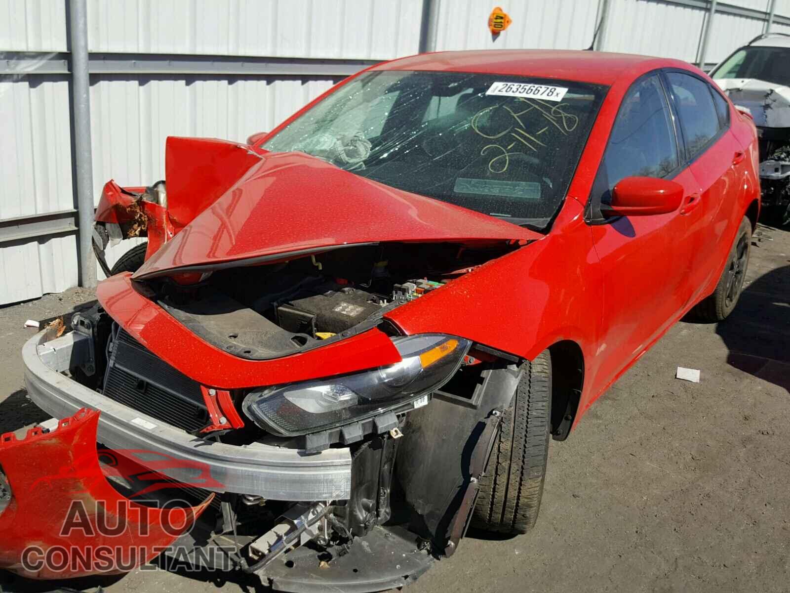 DODGE DART 2016 - 1C3CDFBB3GD623834