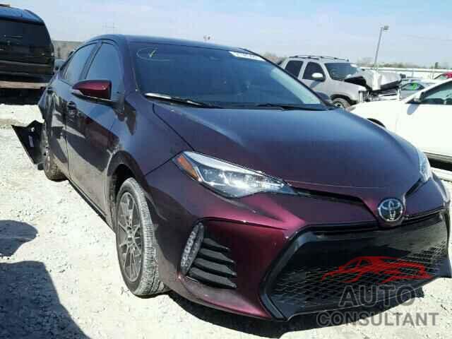TOYOTA COROLLA 2017 - 5YFBURHE9HP585454