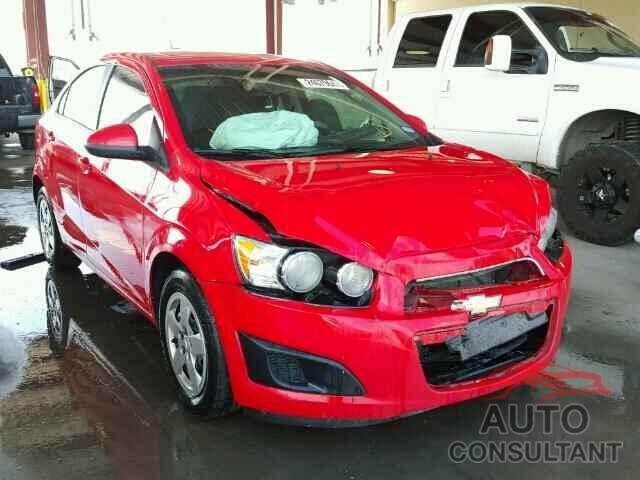 CHEVROLET SONIC 2015 - 1G1JA5SH3F4208594