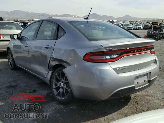 DODGE DART 2016 - 1C3CDFAA7GD531182