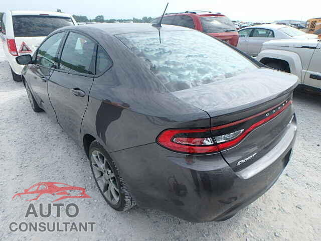 DODGE DART 2015 - 1C3CDFBB9FD126706