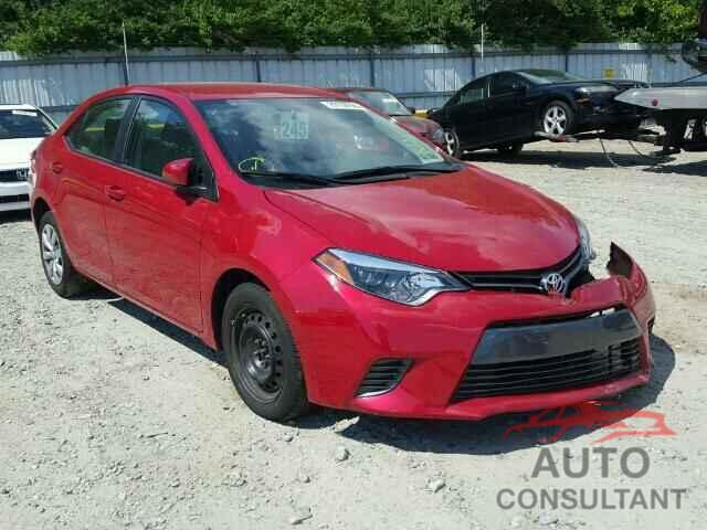 TOYOTA COROLLA 2016 - 2T1BURHE5GC583442