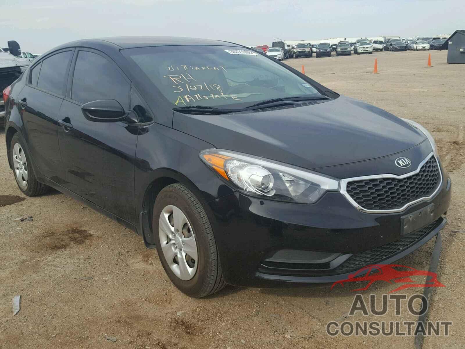 KIA FORTE 2015 - KNAFK4A67F5312789