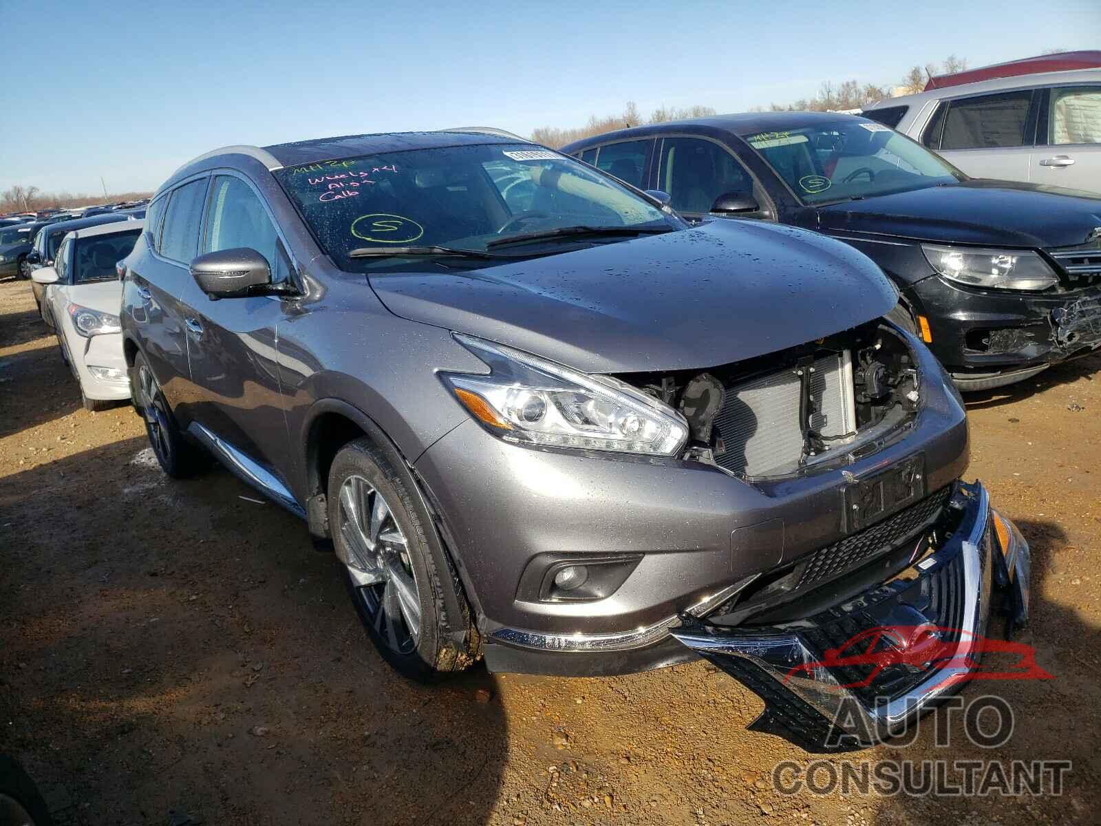 NISSAN MURANO 2018 - 5N1AZ2MH4JN119854