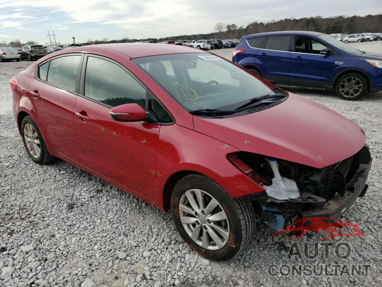 KIA FORTE 2016 - KNAFX4A65G5611250