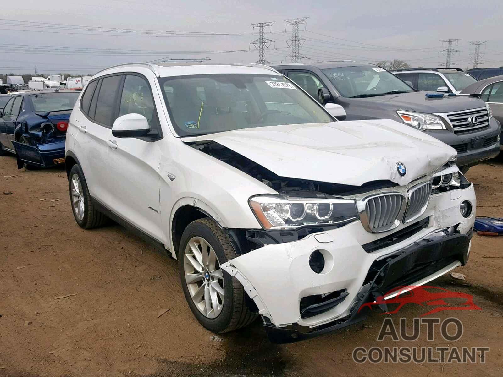 BMW X3 2016 - SAJWJ2GD7G8V97897