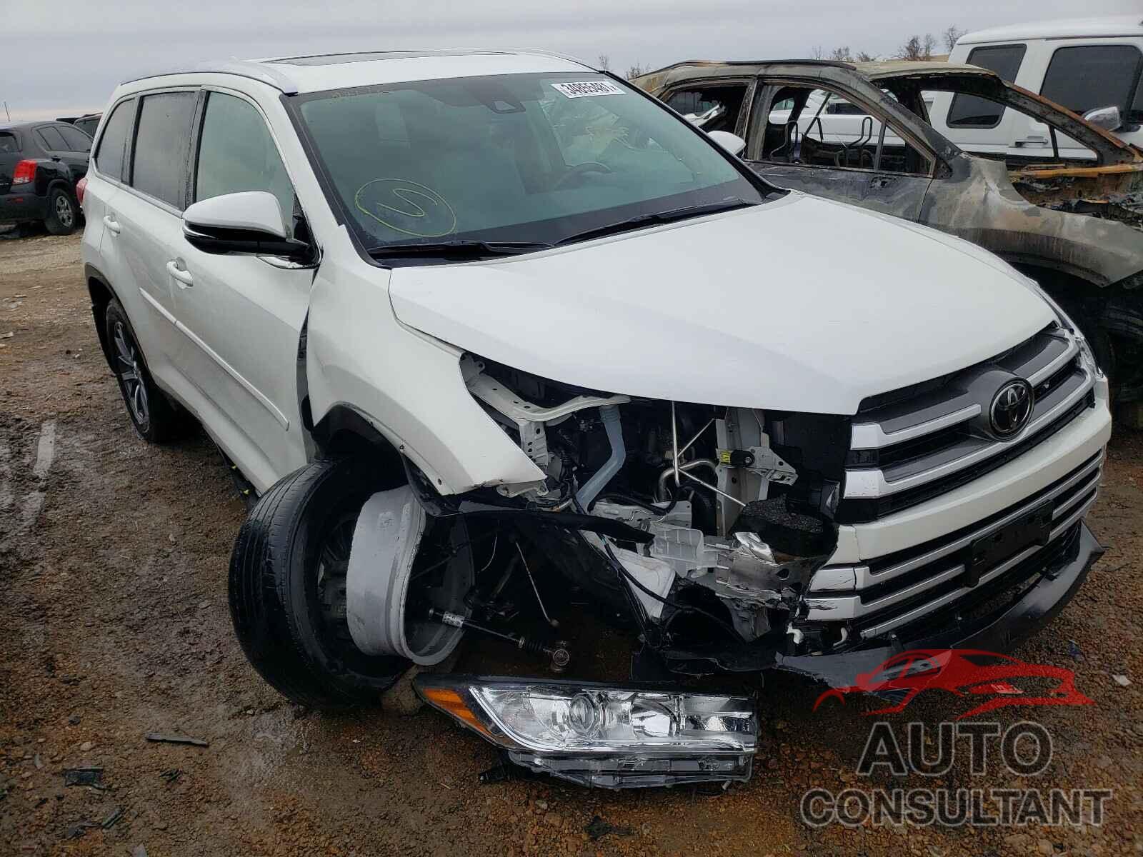 TOYOTA HIGHLANDER 2019 - 5TDJZRFH8KS935178