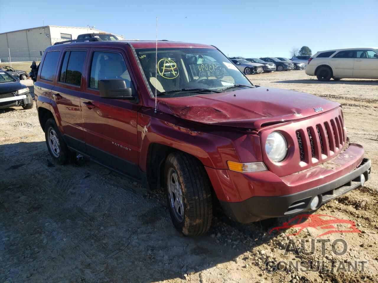 JEEP PATRIOT 2017 - 1C4NJPBBXHD133122