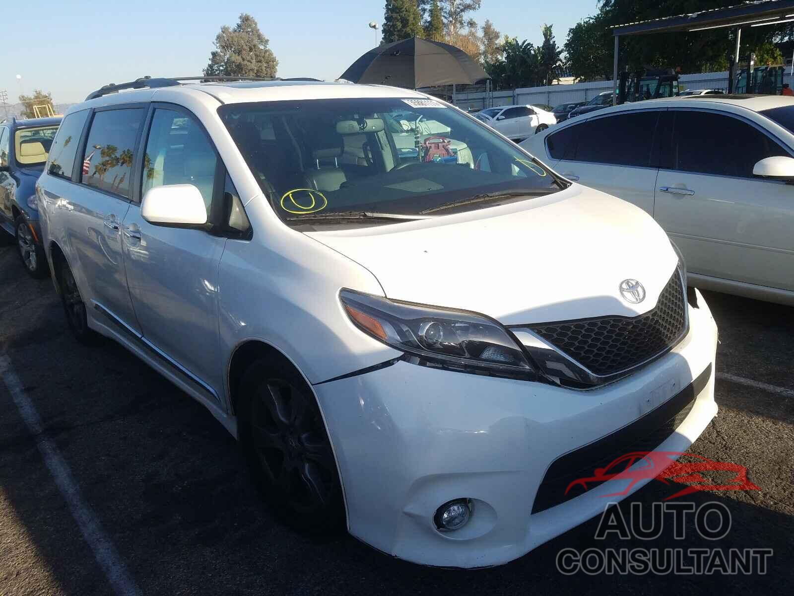 TOYOTA SIENNA 2017 - 5TDXZ3DC3HS801007