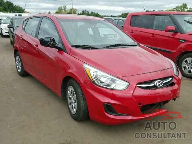 HYUNDAI ACCENT 2016 - KMHCT5AE0GU272915