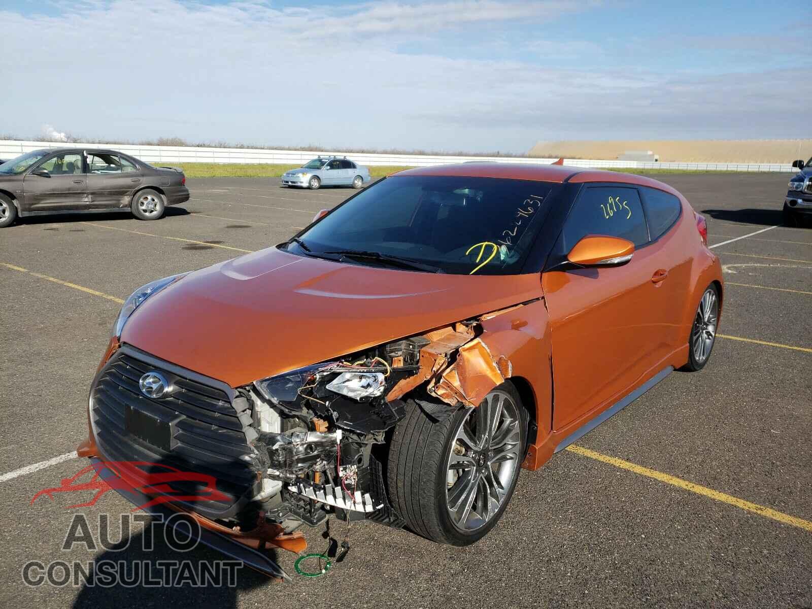 HYUNDAI VELOSTER 2016 - KMHTC6AE7GU285599