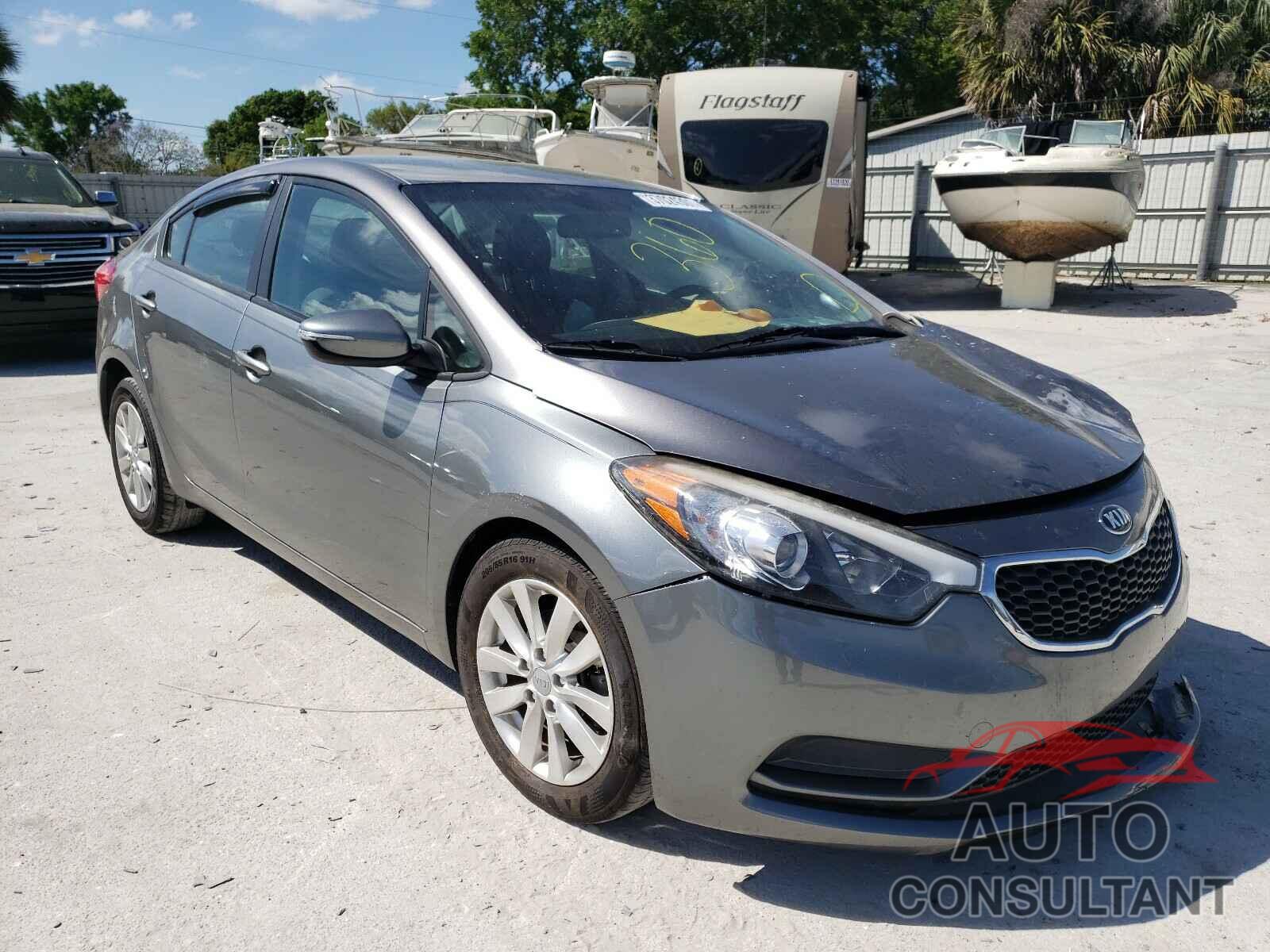 KIA FORTE 2016 - KNAFX4A6XG5480381
