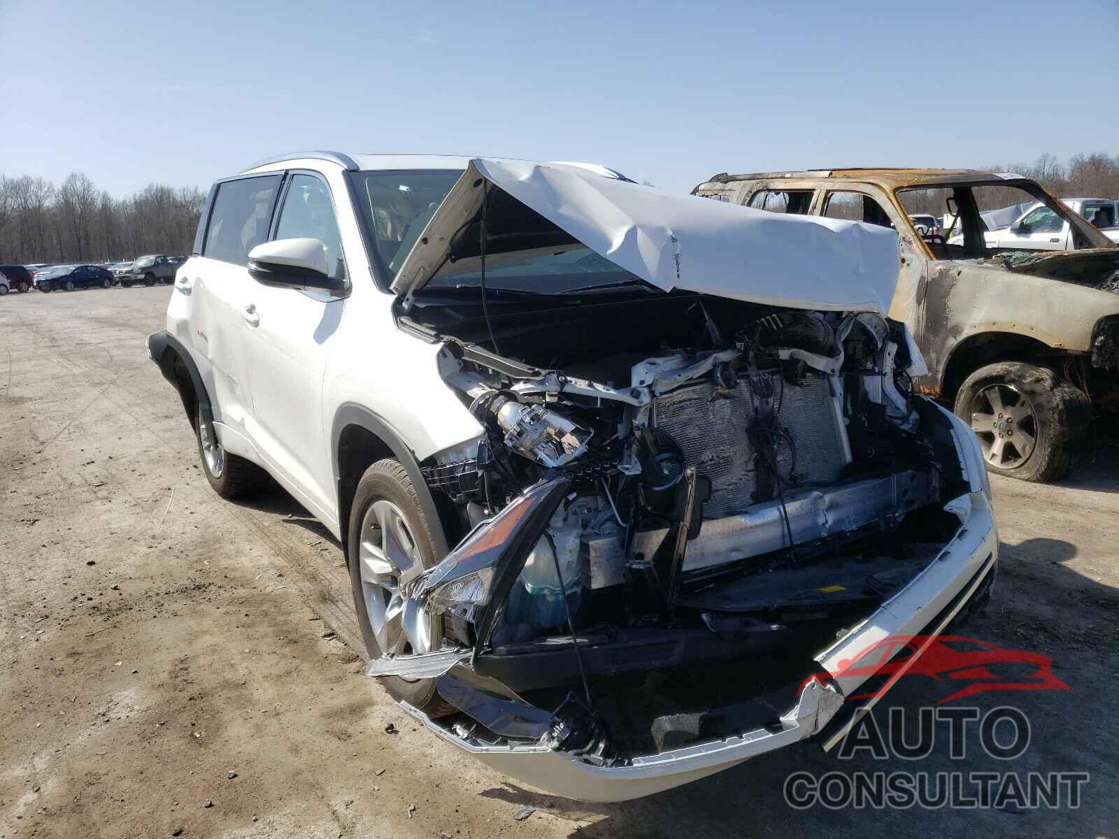 TOYOTA HIGHLANDER 2019 - 5TDDZRFH6KS987275