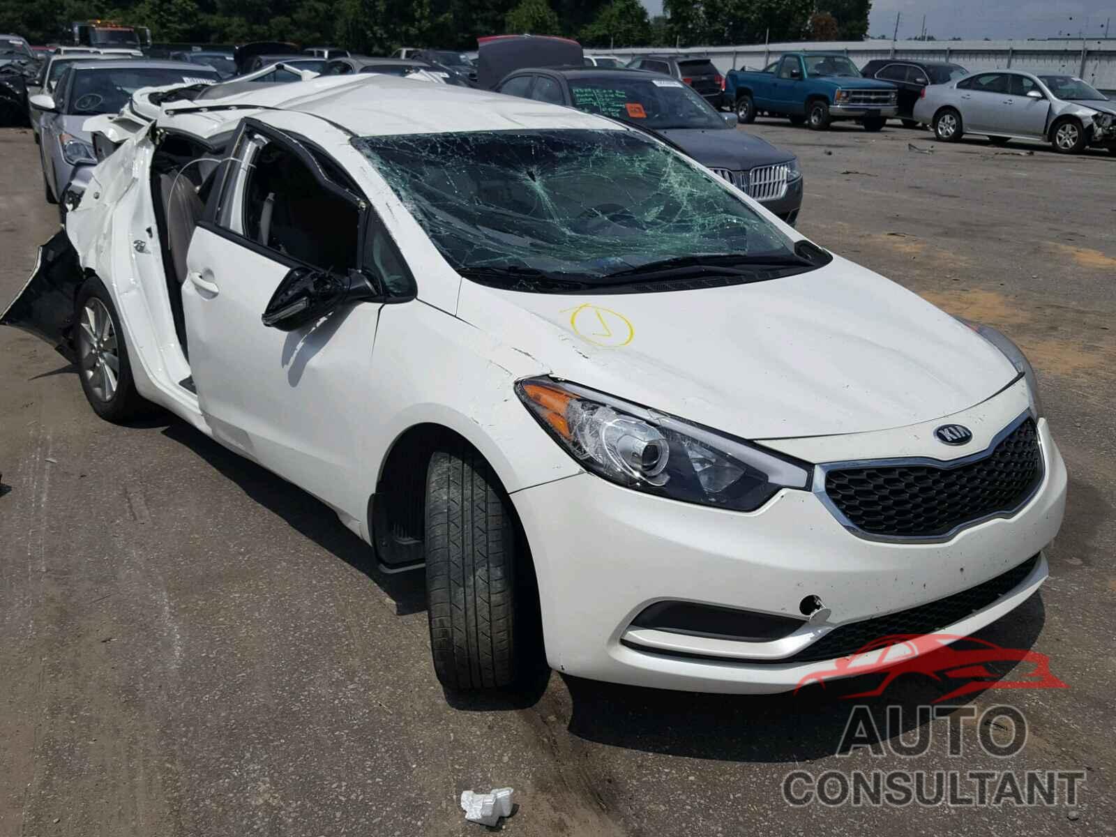 KIA FORTE 2016 - KNAFX4A62G5480567