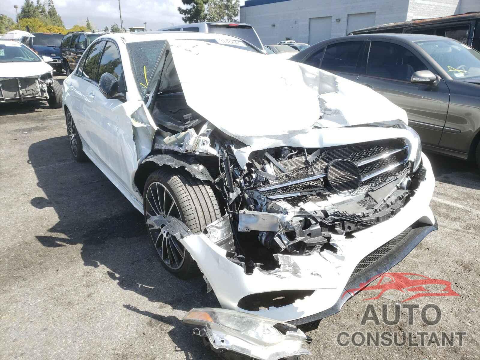 MERCEDES-BENZ C CLASS 2018 - 55SWF4JBXJU257300