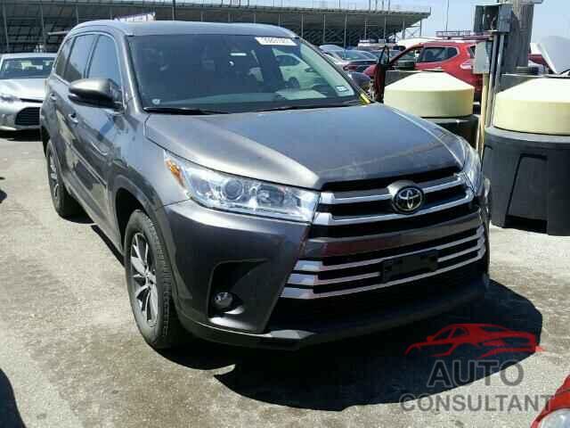 TOYOTA HIGHLANDER 2017 - 5TDKZRFH4HS515950
