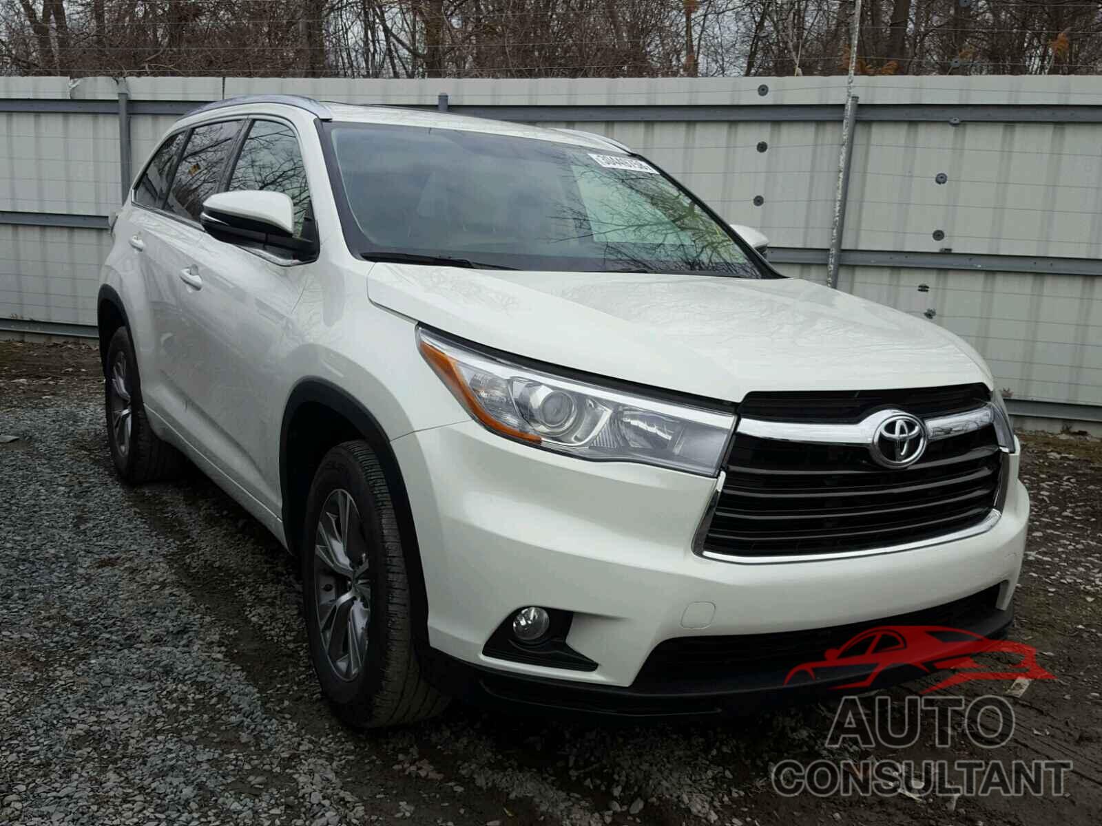 TOYOTA HIGHLANDER 2015 - 5TDKKRFH5FS040679
