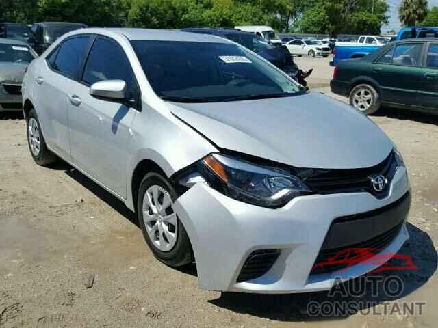 TOYOTA COROLLA 2016 - 2T1BURHE3GC567305