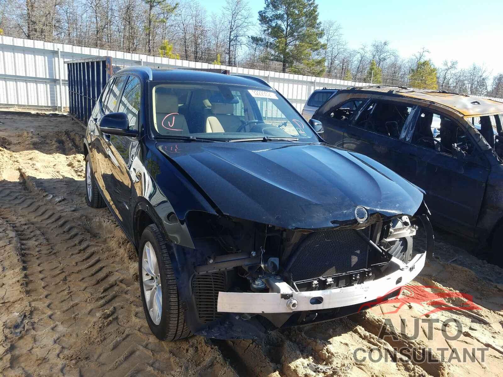 BMW X3 2016 - 5UXWX9C51G0D70662