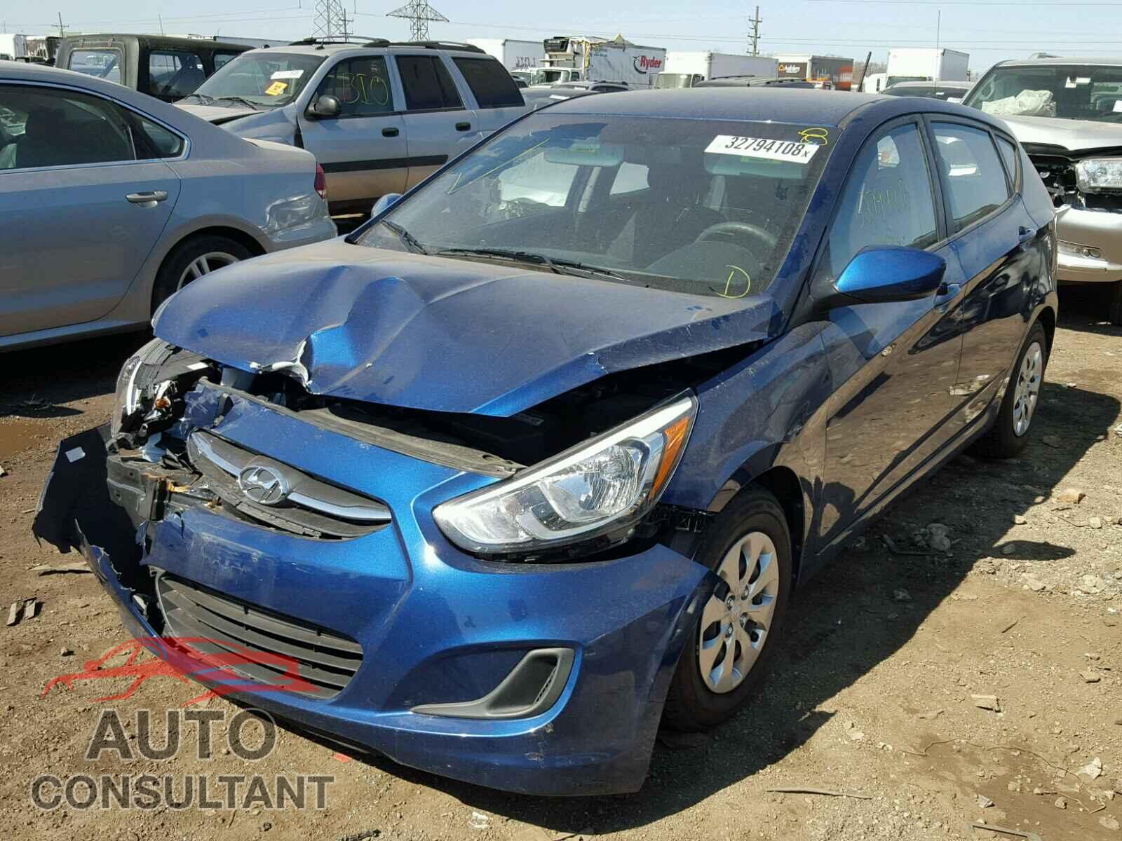 HYUNDAI ACCENT 2016 - KMHCT5AE9GU242392