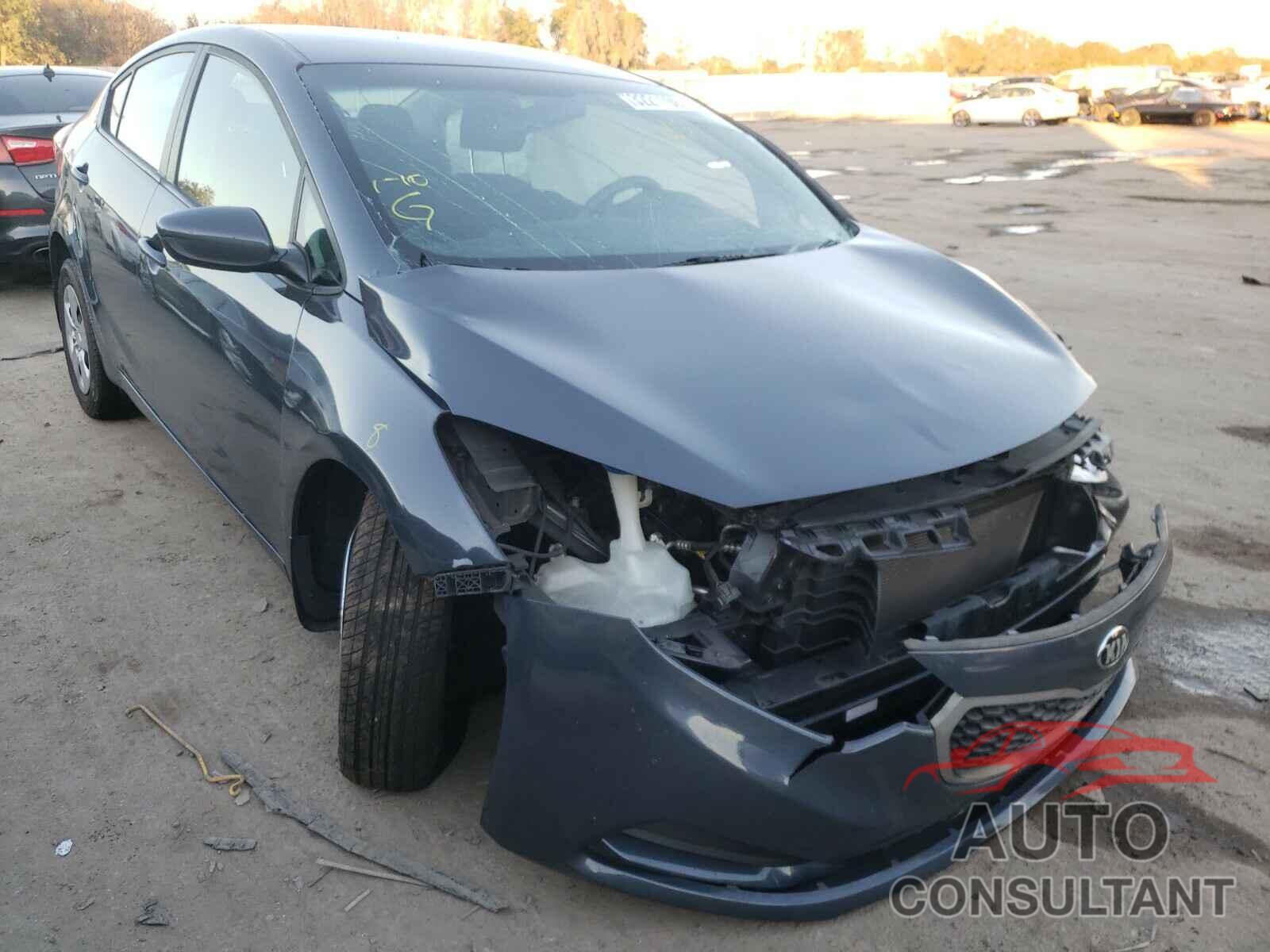KIA FORTE 2016 - KNAFK4A65G5569614