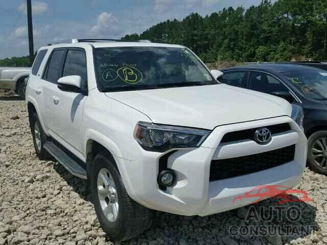 TOYOTA 4RUNNER 2016 - JTEZU5JR5G5117460