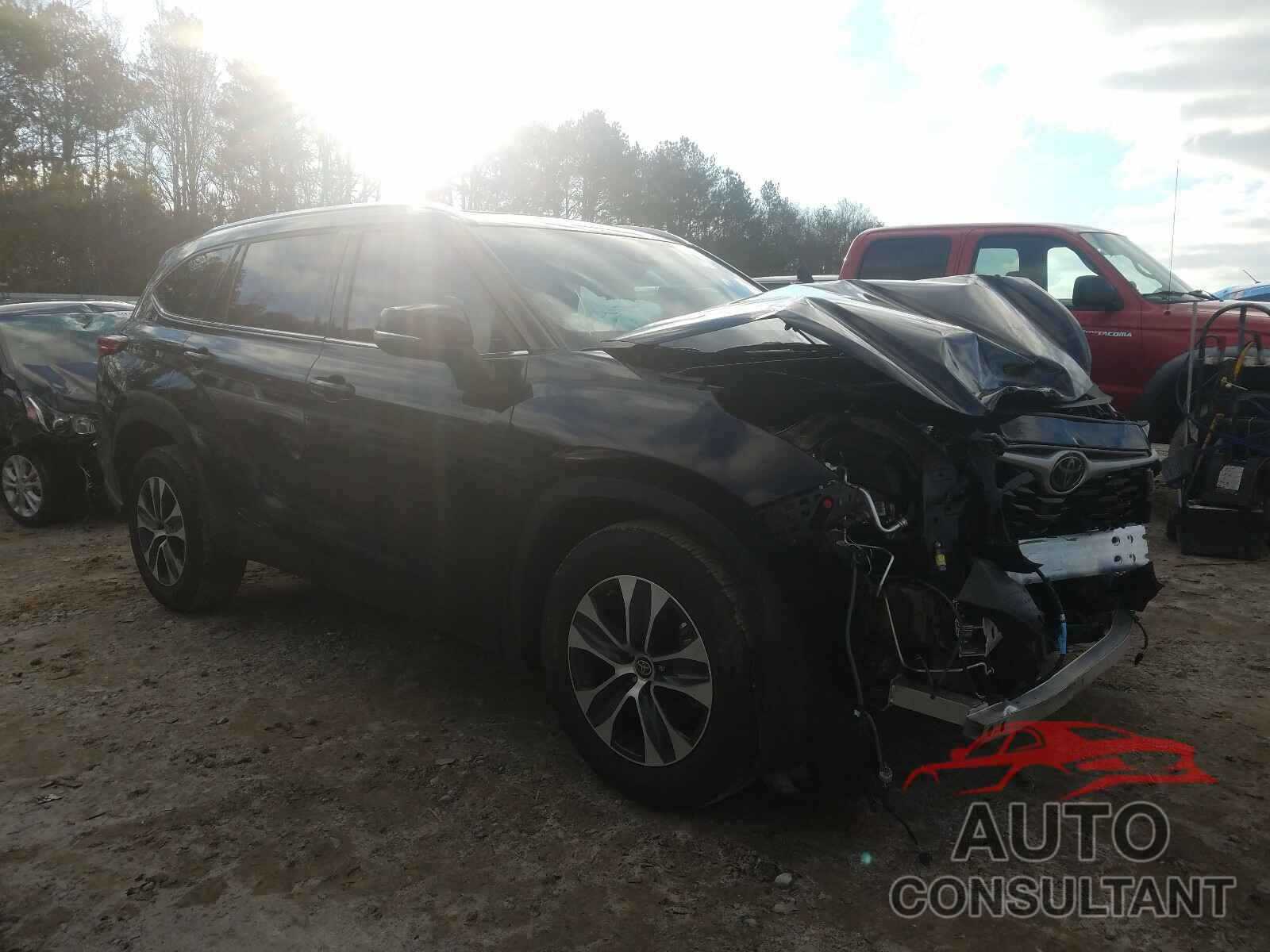 TOYOTA HIGHLANDER 2020 - 5TDGZRAH8LS003971