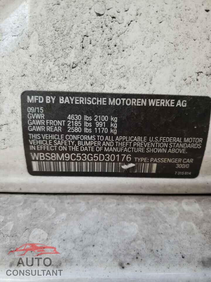 BMW M3 2016 - WBS8M9C53G5D30176