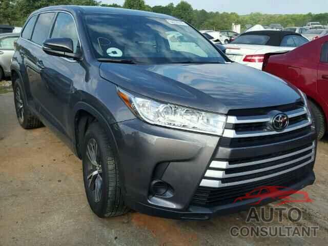 TOYOTA HIGHLANDER 2017 - 5TDZARFH0HS026886