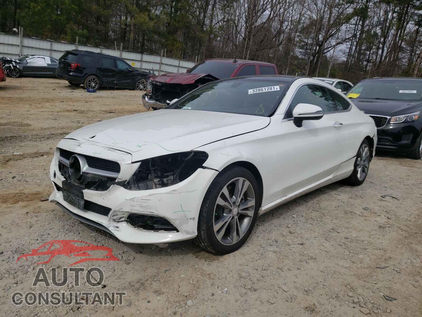 MERCEDES-BENZ C CLASS 2017 - WDDWJ4JB4HF372017